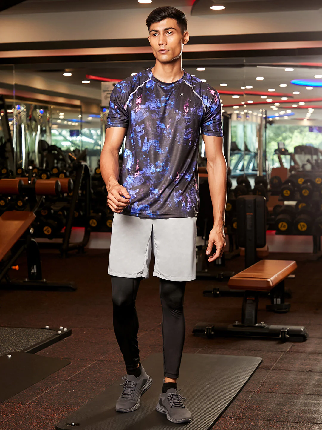 Abstract Activewear T-Shirt - Image 5