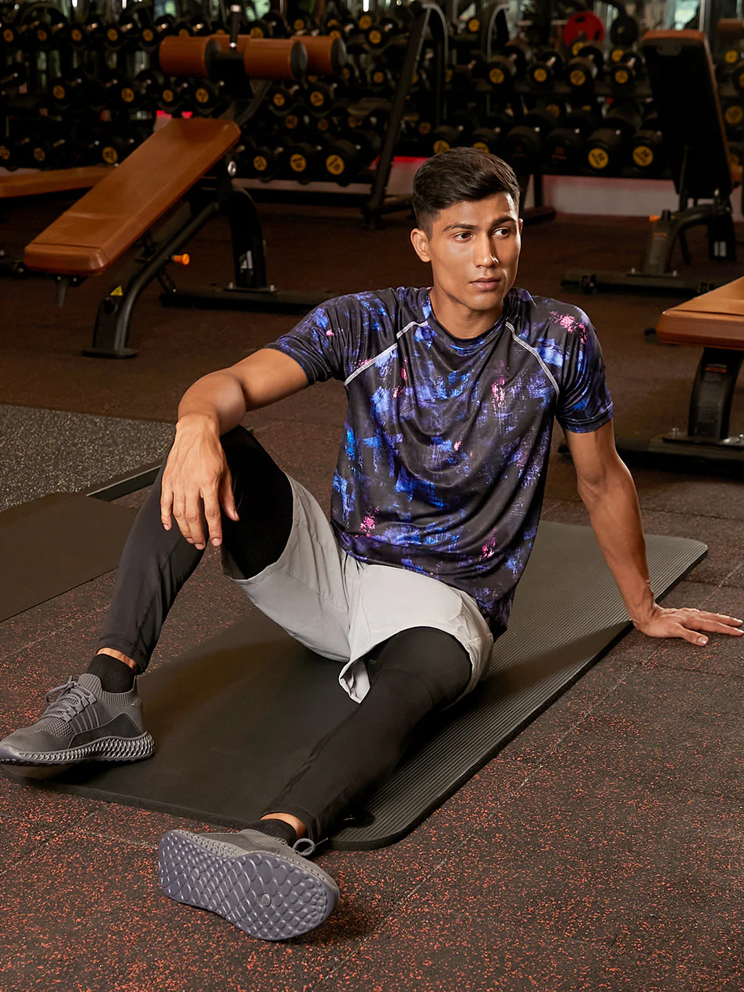 Abstract Activewear T-Shirt - Image 6
