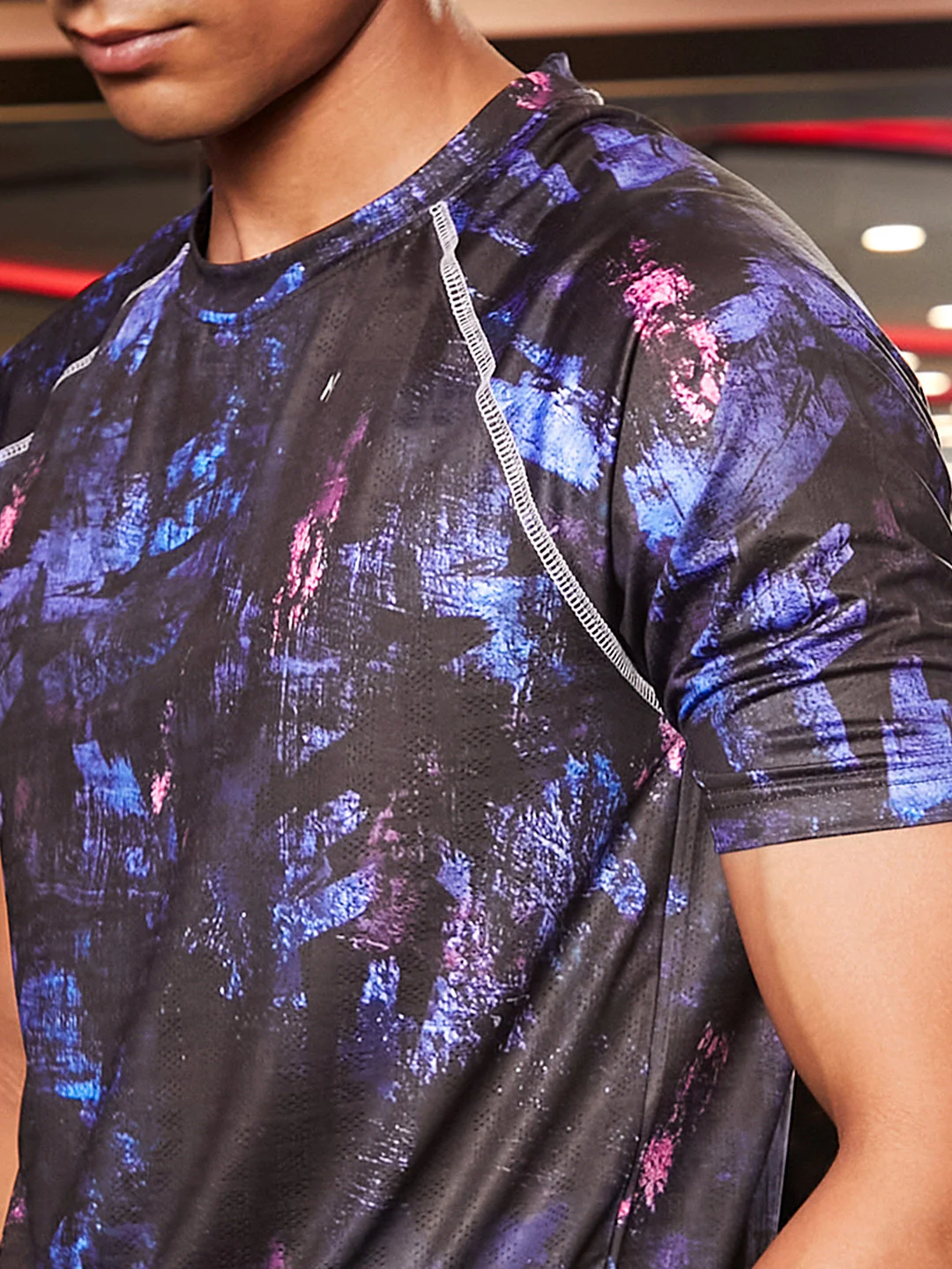 Abstract Activewear T-Shirt - Image 7