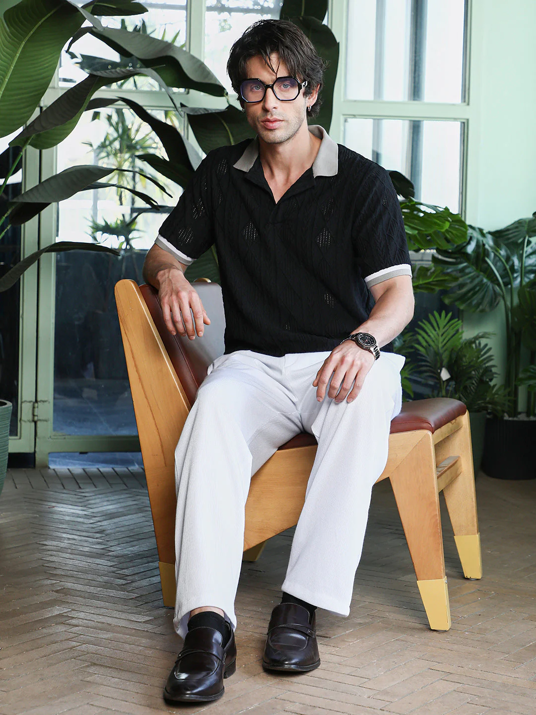 Marquise-Jacquard Polo T-Shirt - Image 6