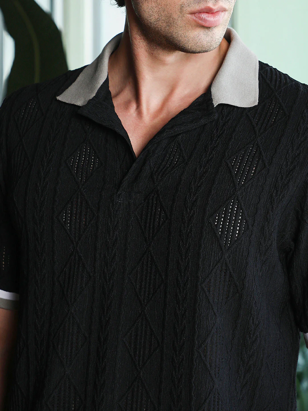 Marquise-Jacquard Polo T-Shirt - Image 7