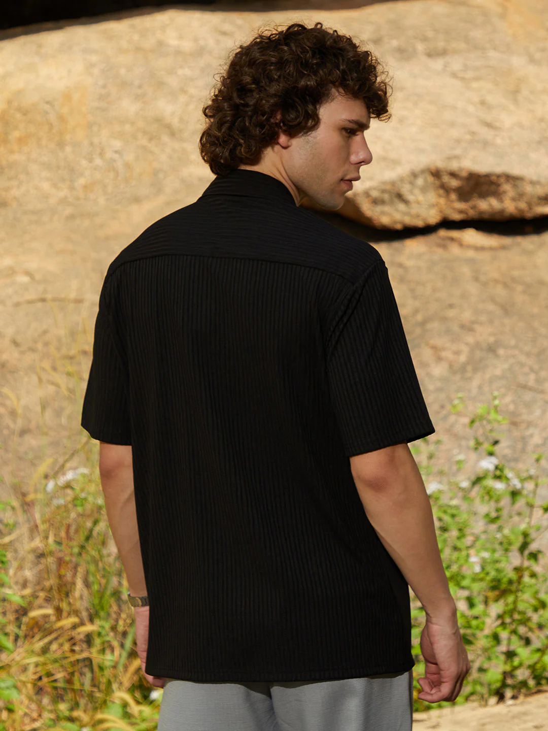 Ridge-Ribbed Shirt - Image 4