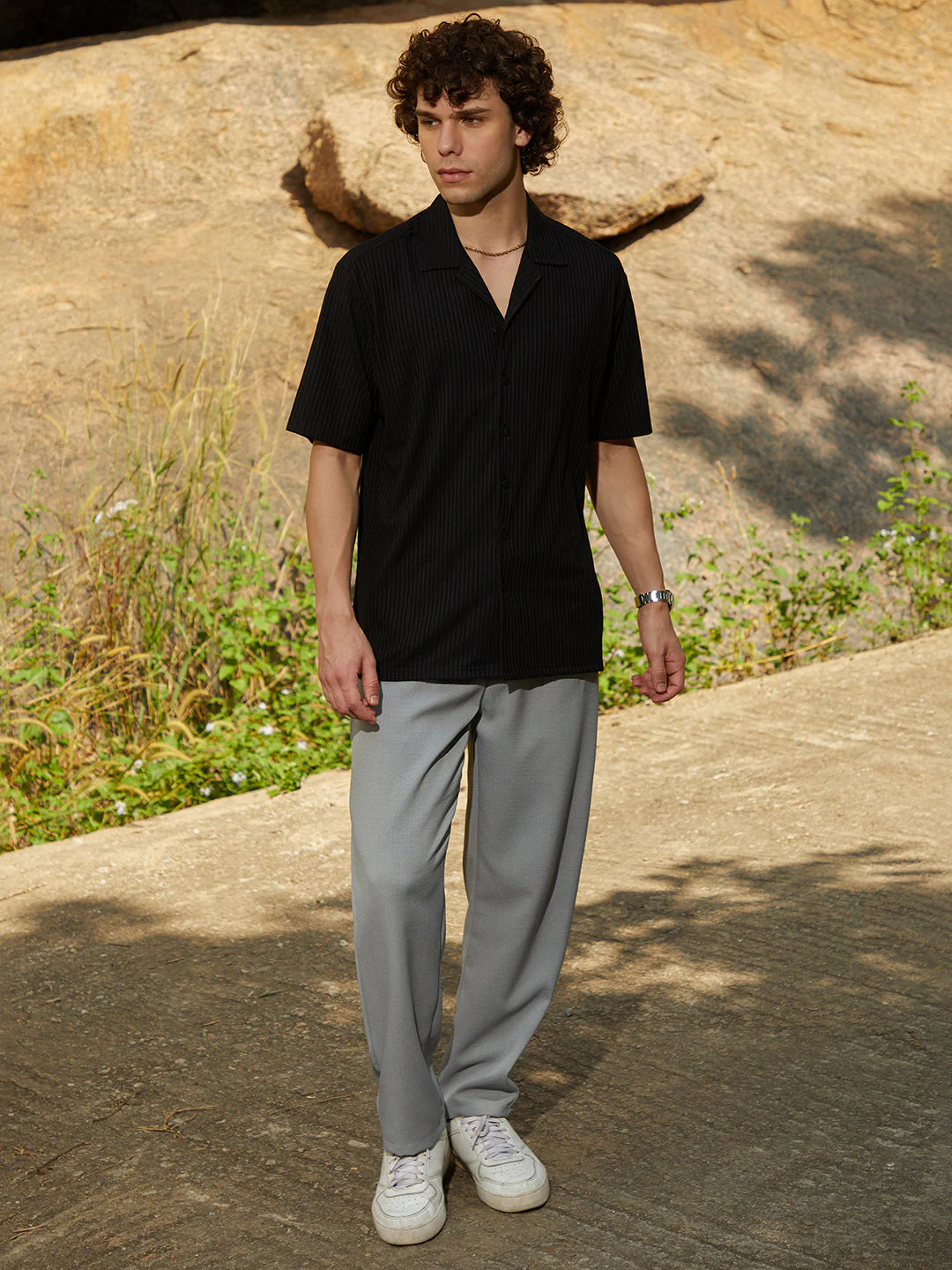Ridge-Ribbed Shirt - Image 5