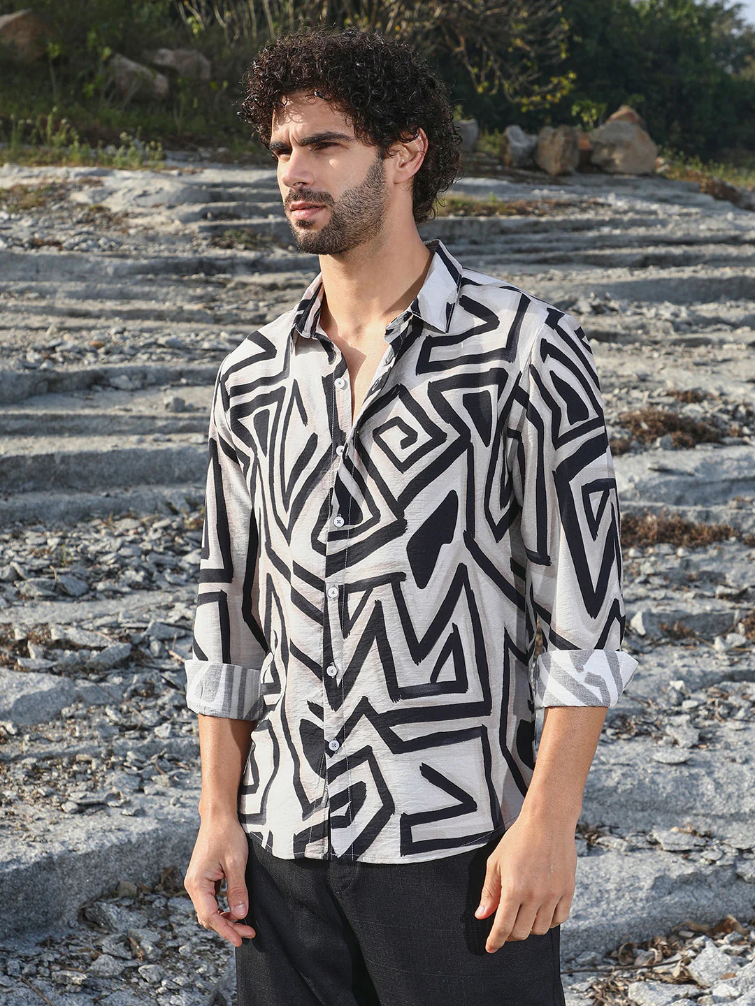 Abstract Breezy Shirt - Image 3