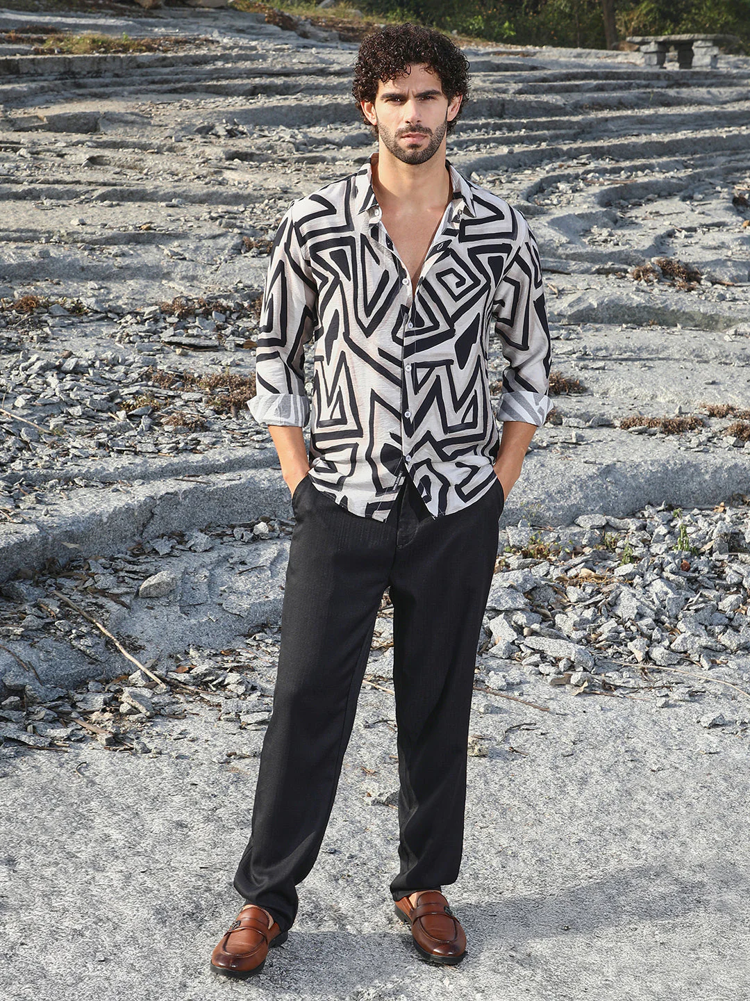 Abstract Breezy Shirt - Image 5
