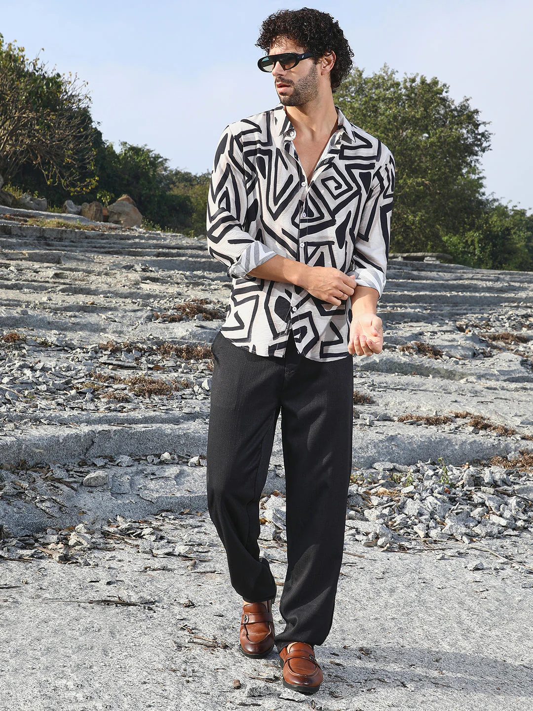 Abstract Breezy Shirt - Image 6