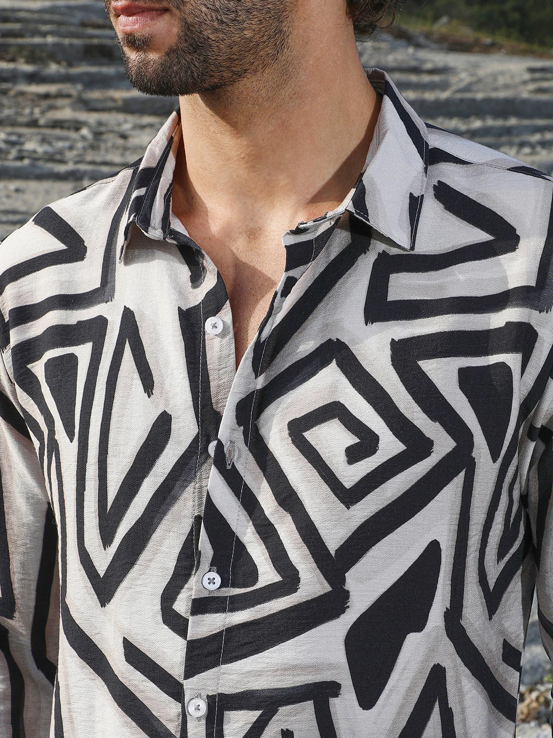 Abstract Breezy Shirt - Image 7