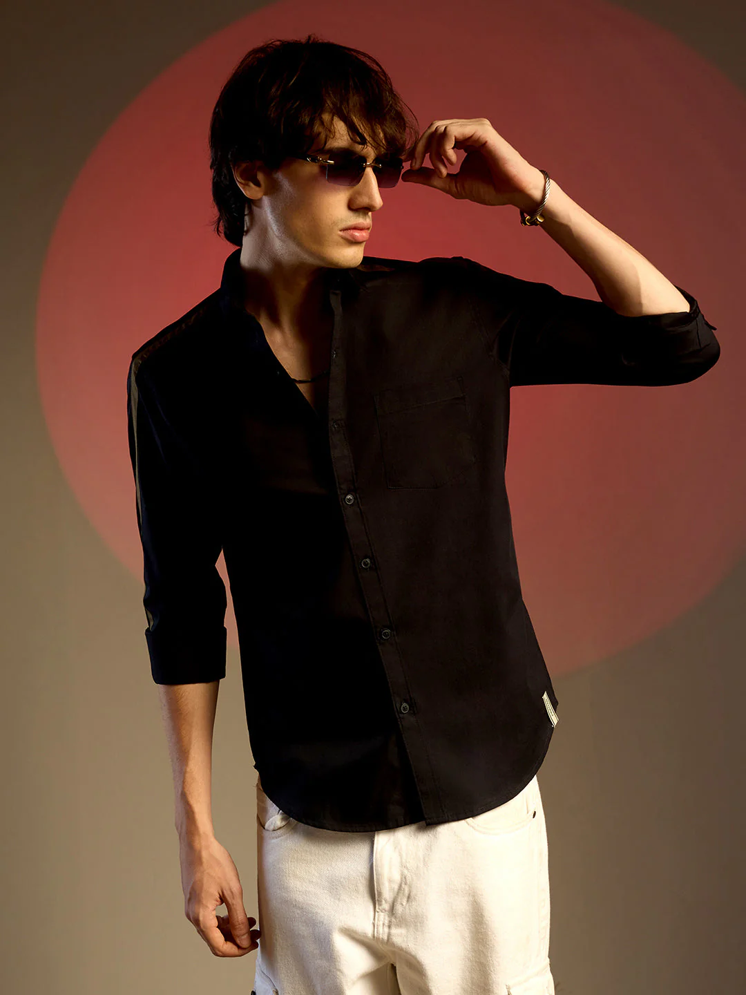 Side-Striped Shirt