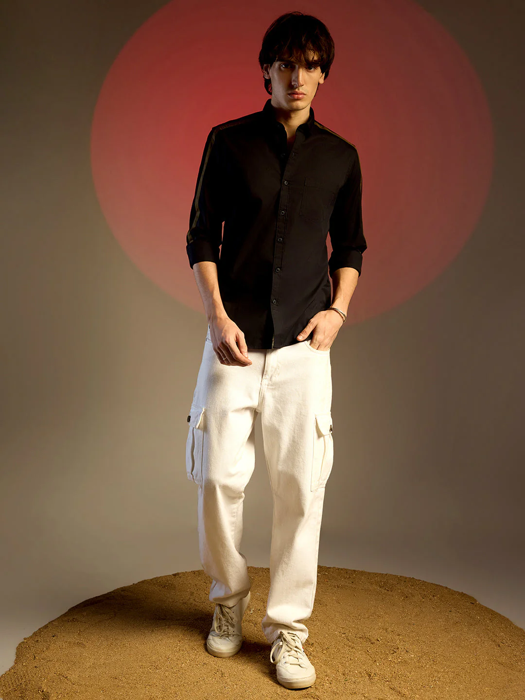 Side-Striped Shirt - Image 5
