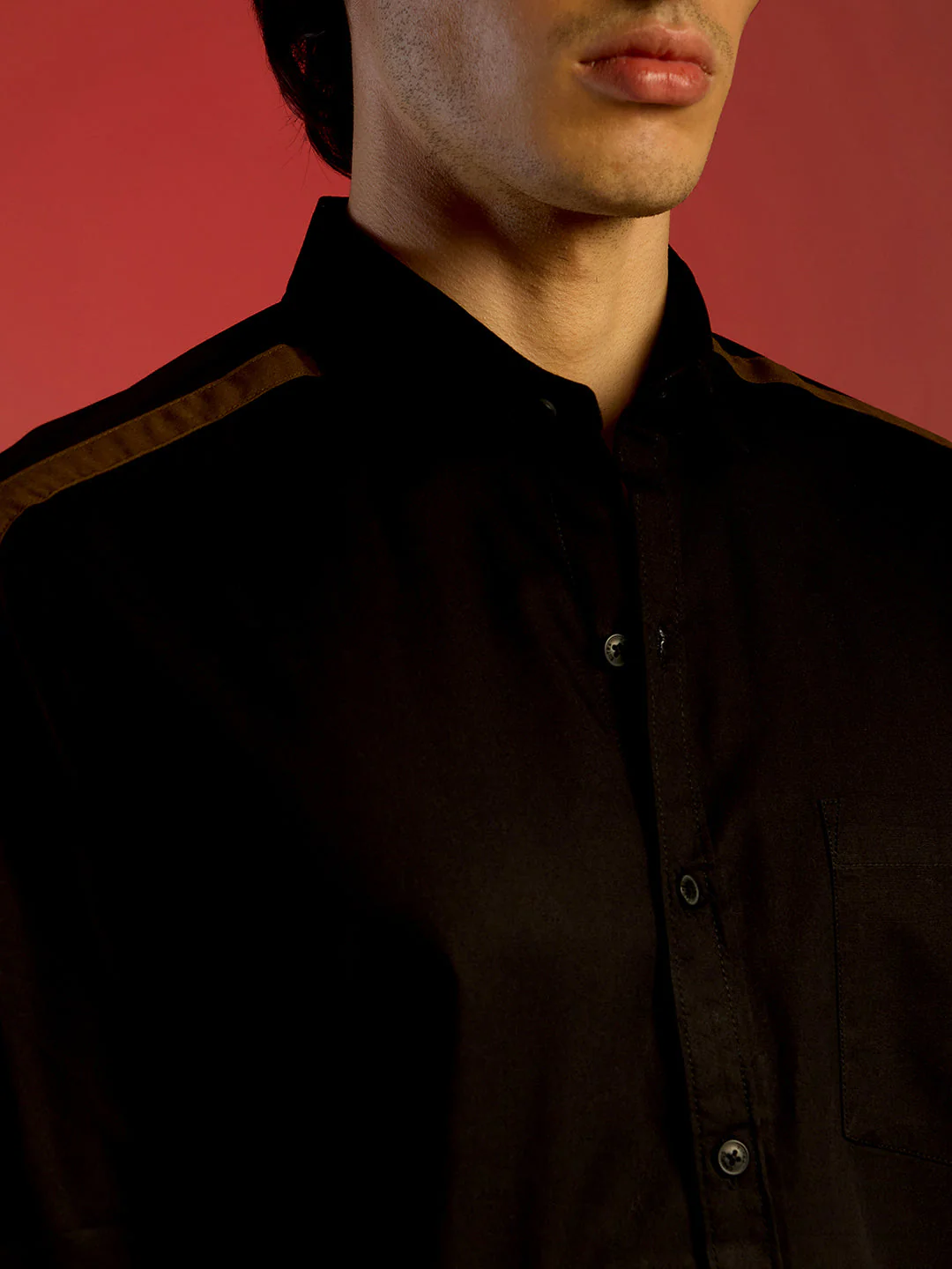 Side-Striped Shirt - Image 7