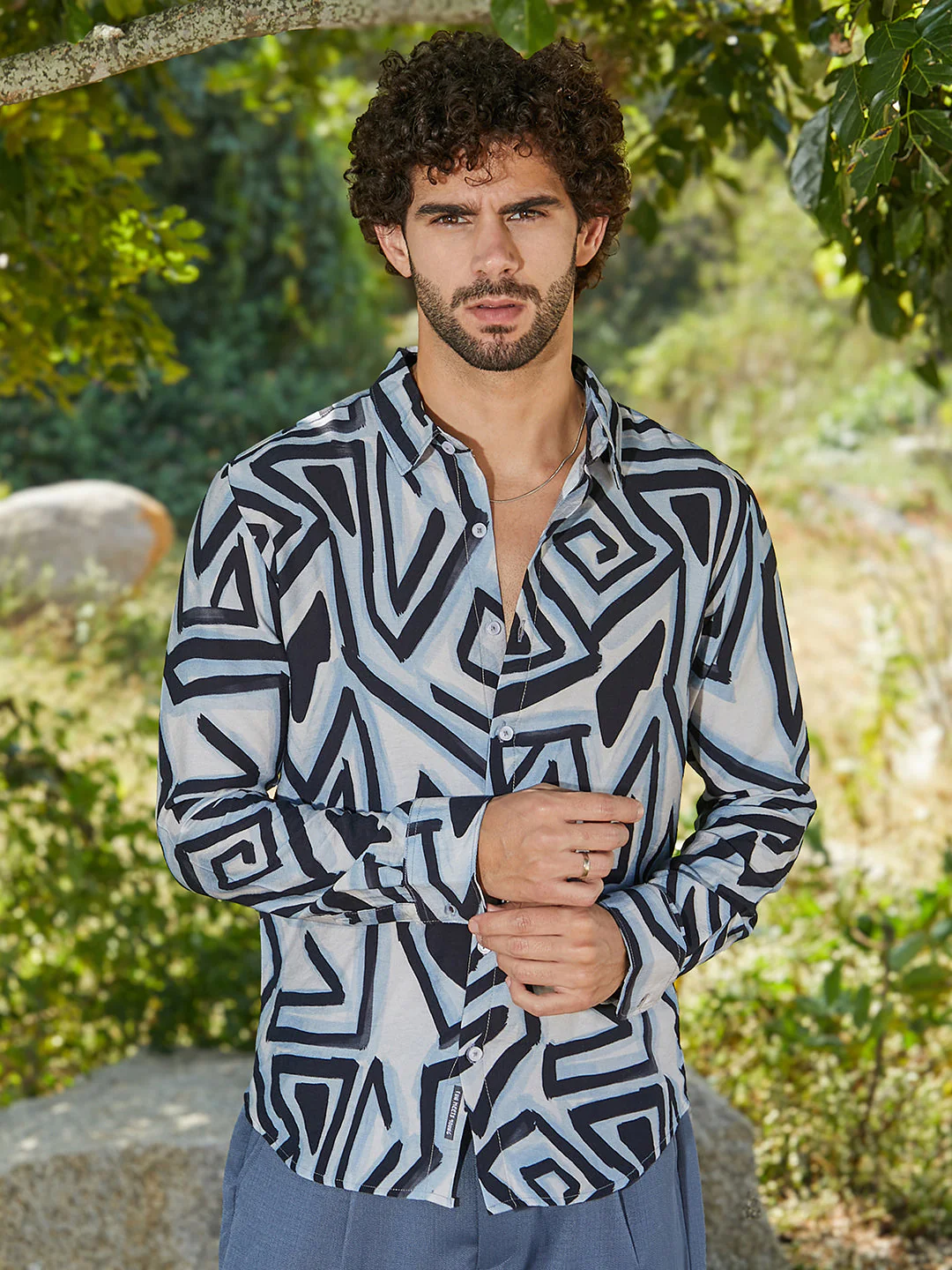 Abstract Breezy Shirt - Image 2