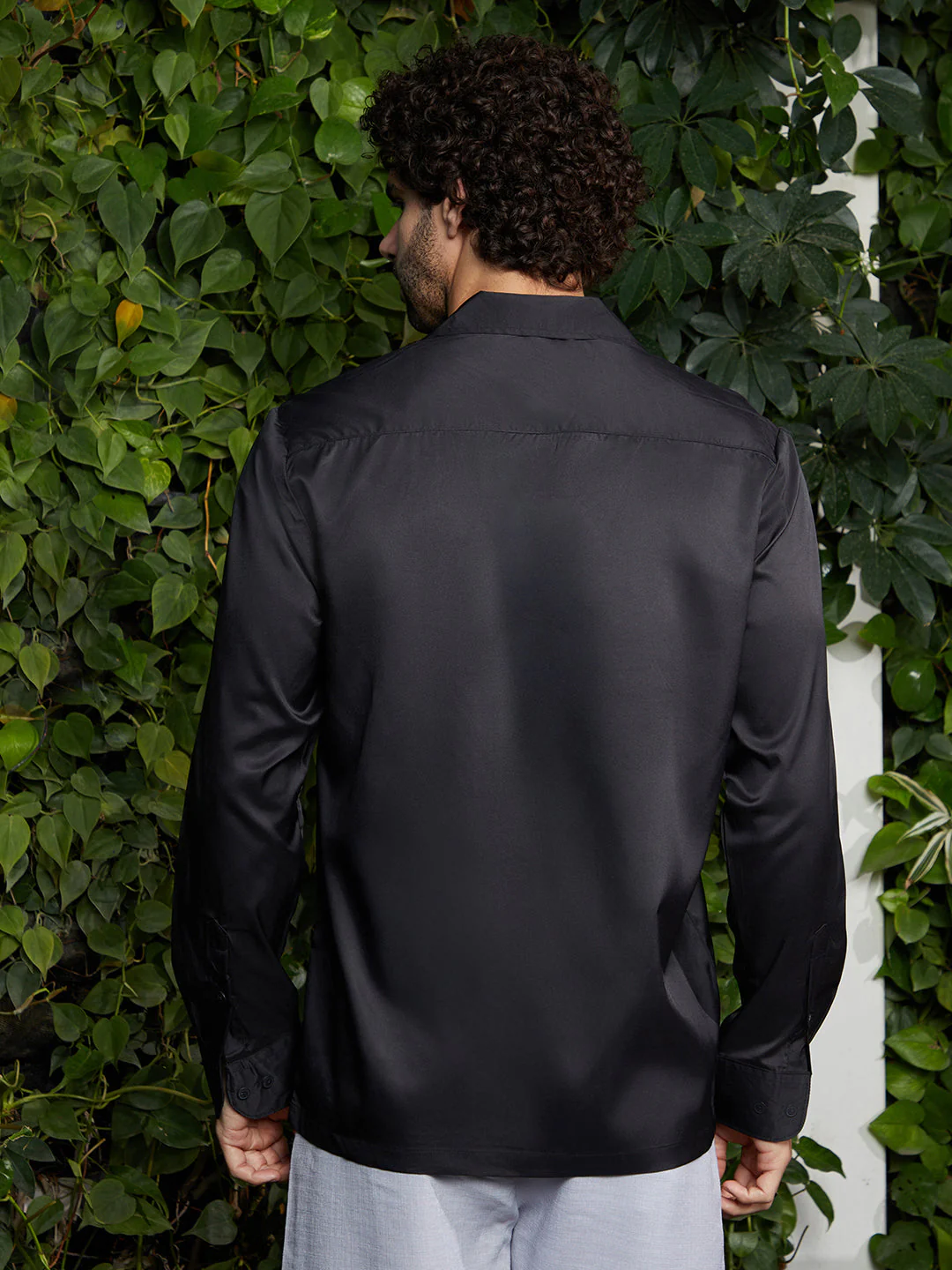 Solid Cuban Shirt - Image 4