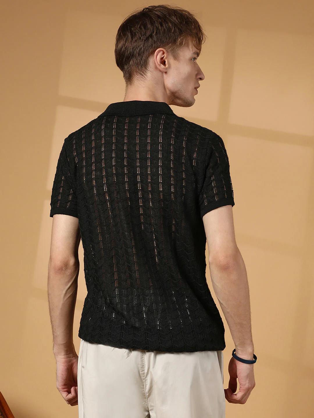 Spear-Knit Slim-Fit Shirt - Image 4