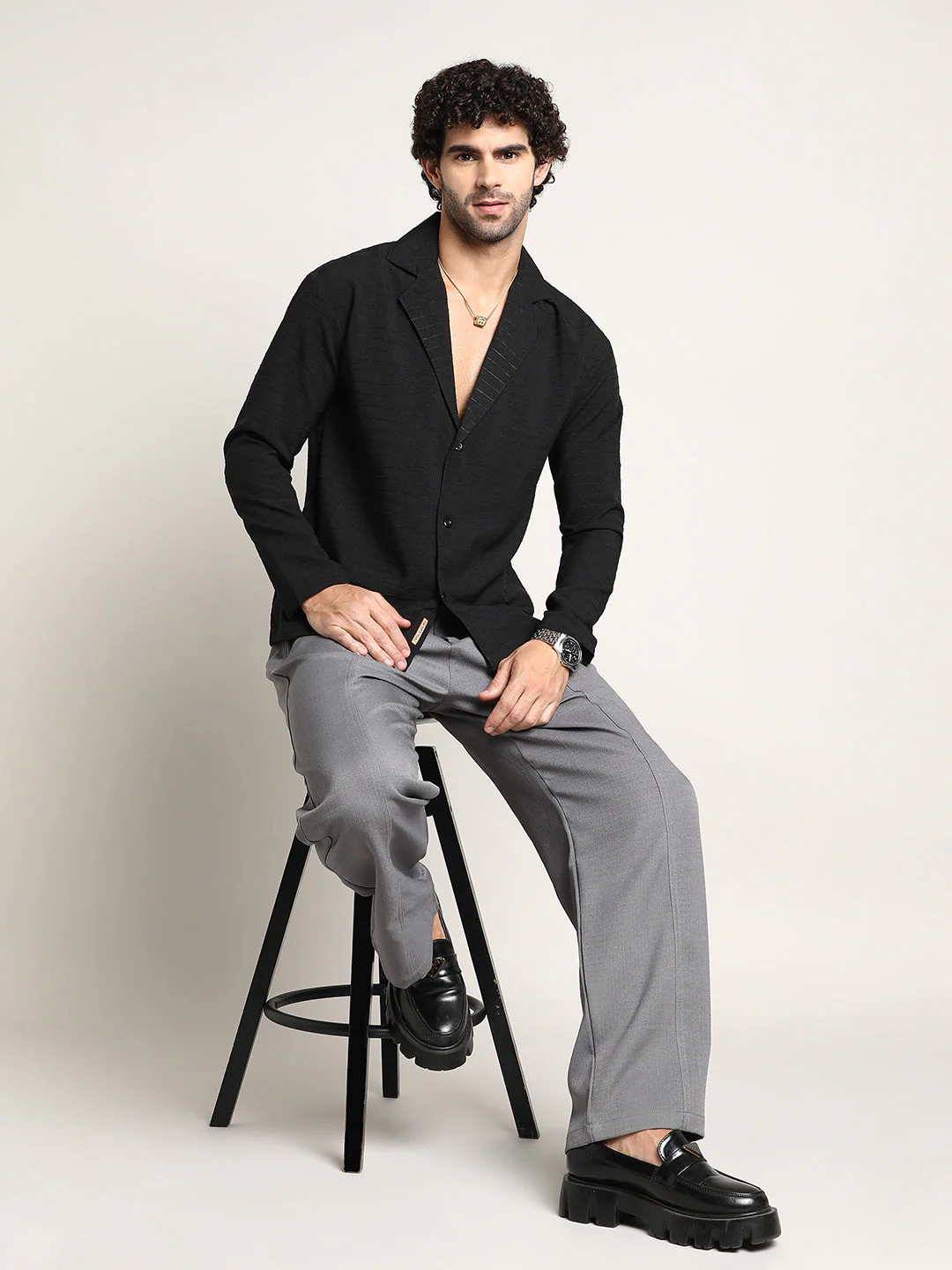Striped Cuban Shirt - Image 6