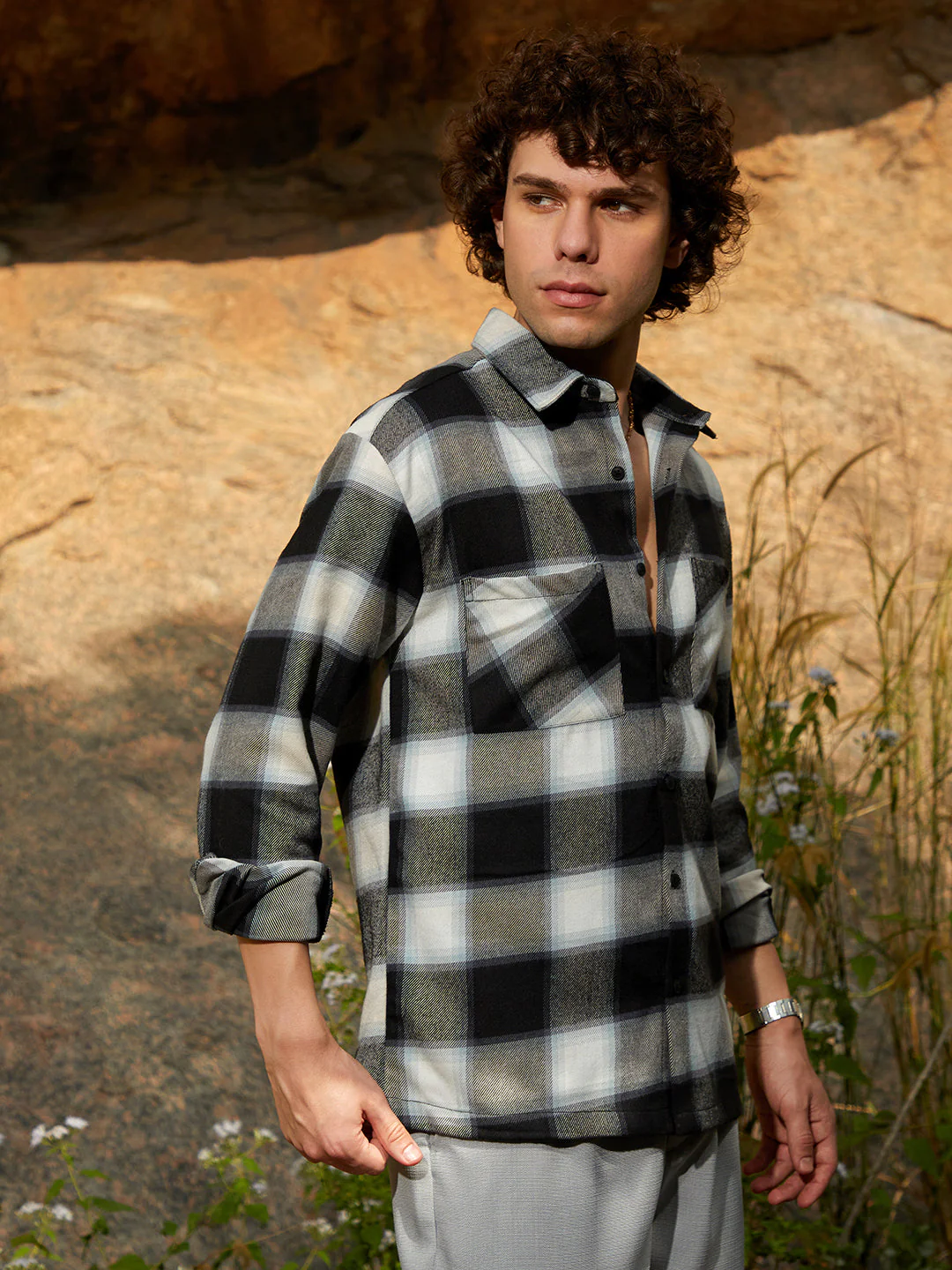 Tartan Utility Shacket - Image 3