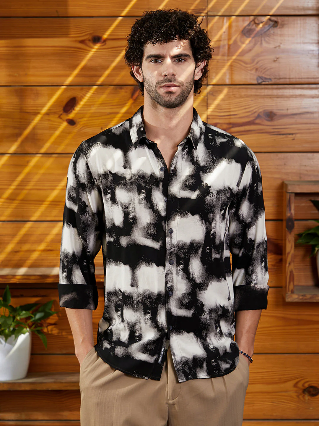 Textured Brushwork Shirt - Image 2