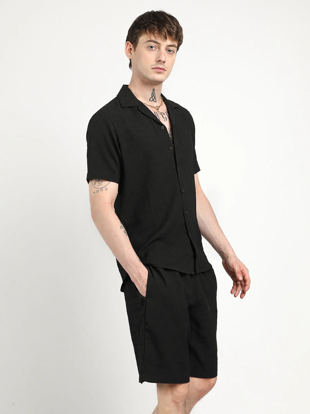 Textured Interwine Co-Ord Set - Image 3
