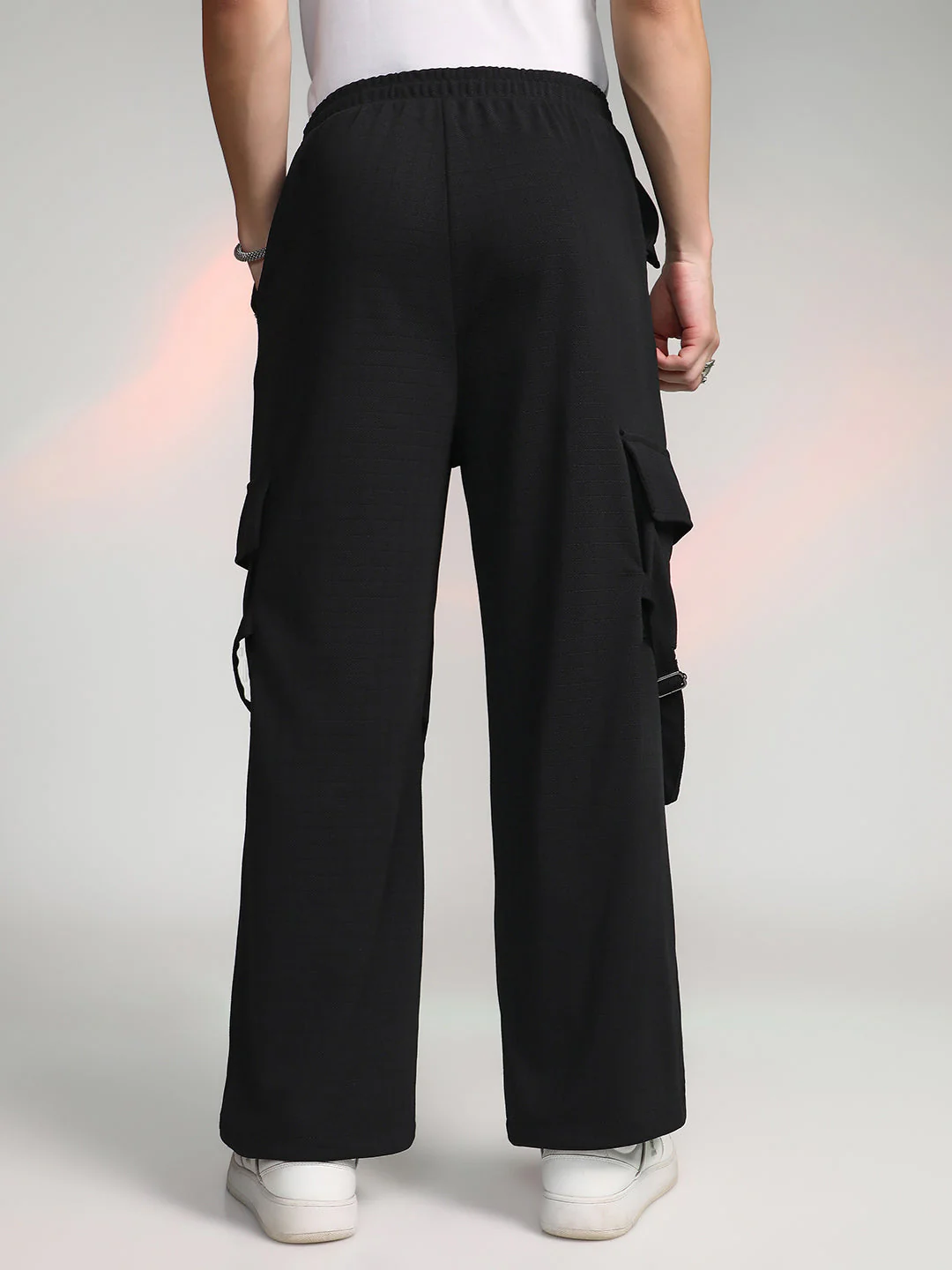 Textured Modular Utility Trousers - Image 4