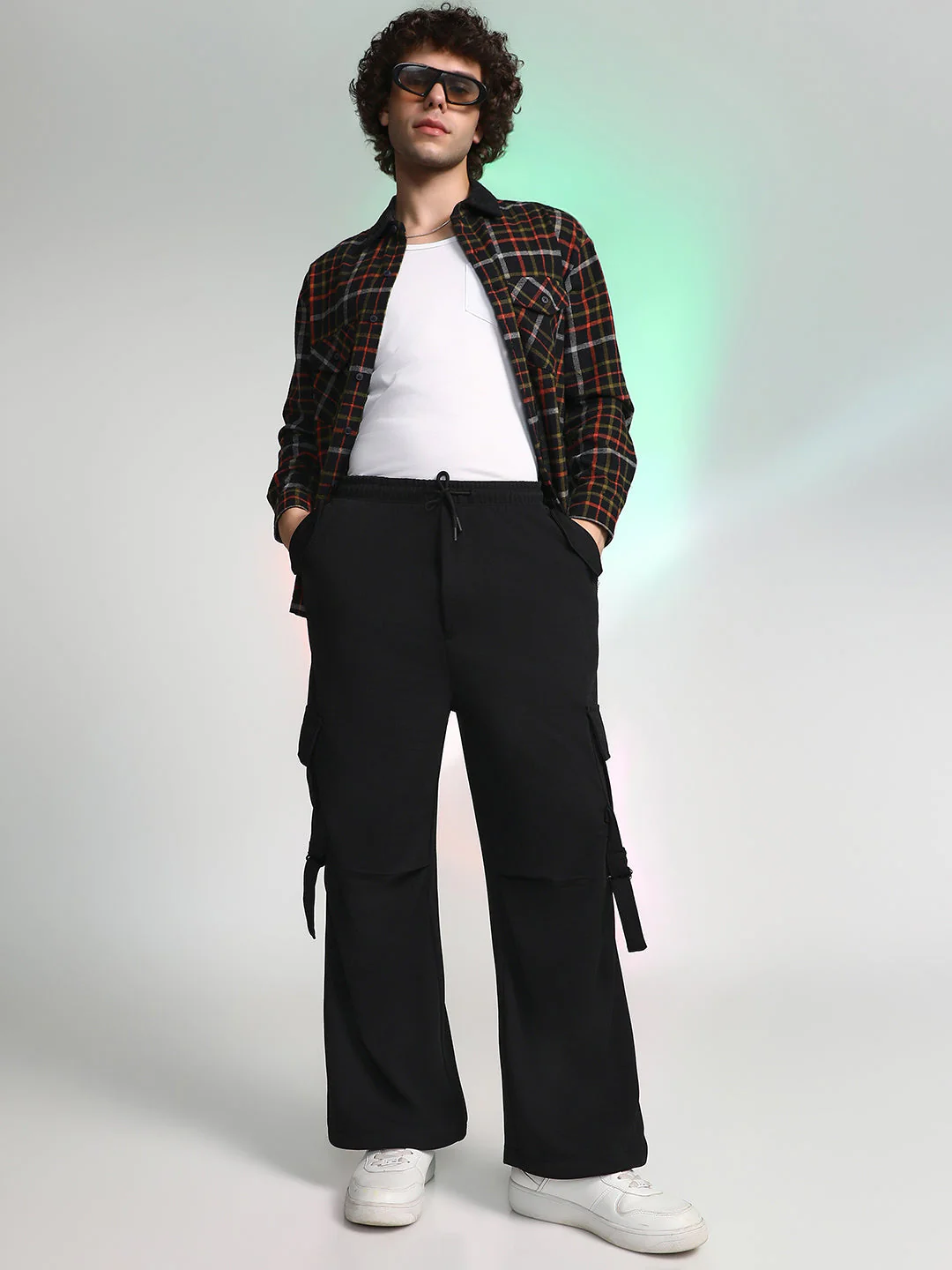 Textured Modular Utility Trousers - Image 6