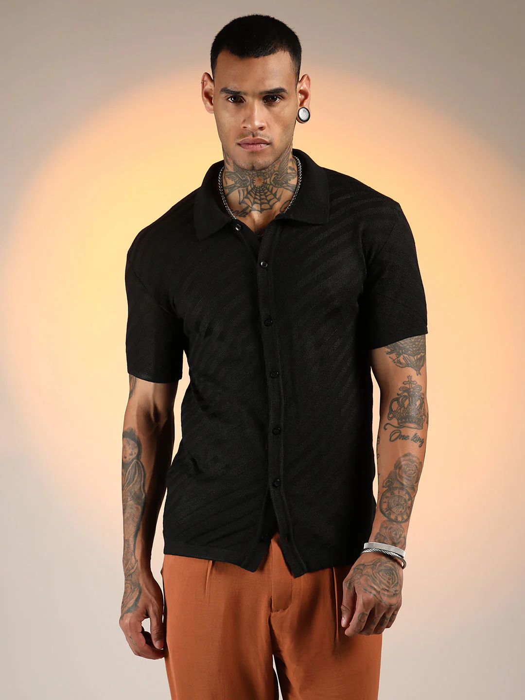 Tilted-Knit Shirt - Image 3