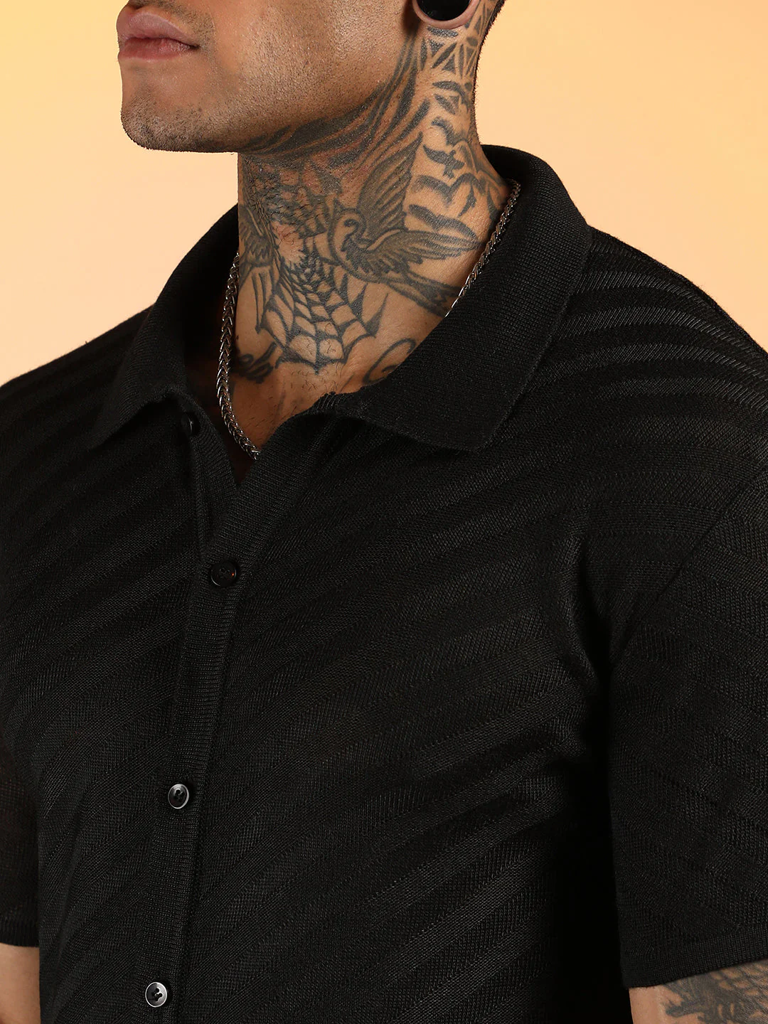 Tilted-Knit Shirt - Image 7