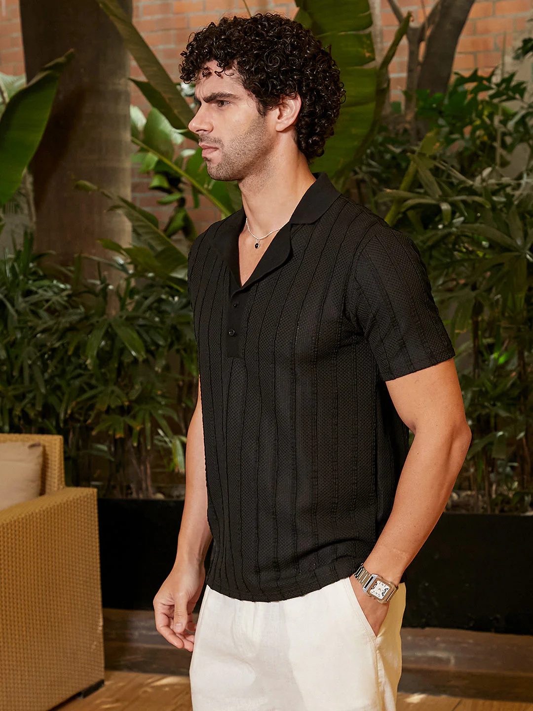 Wicker-Tactitle Polo T-Shirt - Image 3
