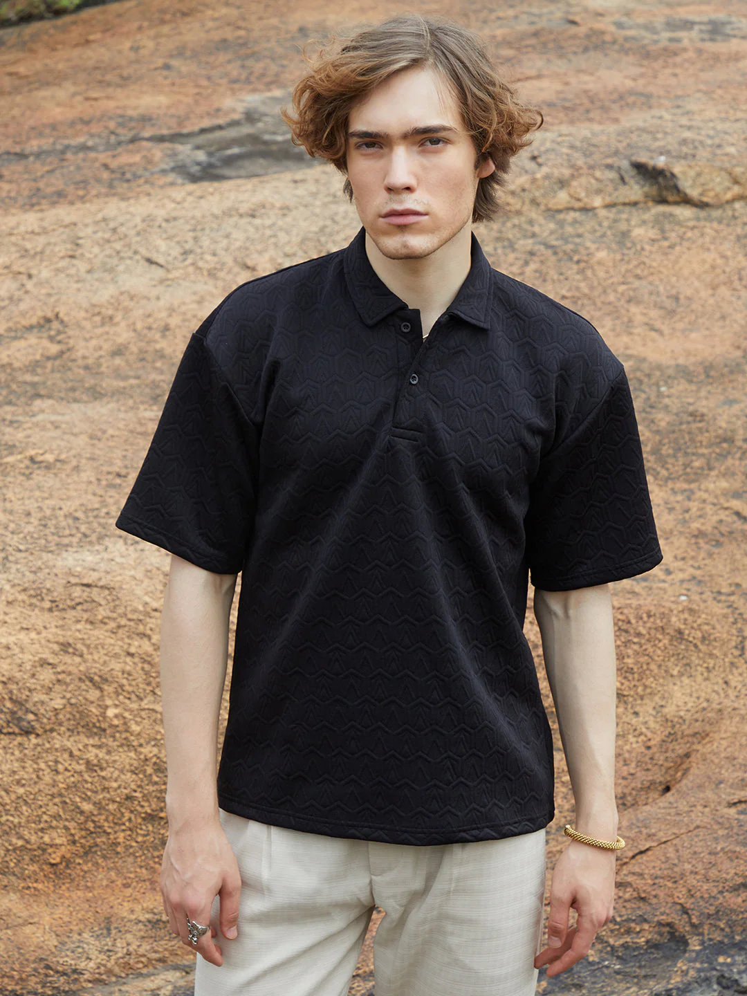 Zigzag-Tactile T-Shirt - Image 2
