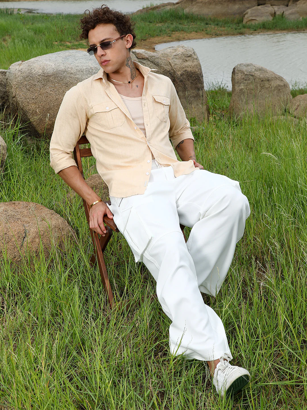 Heathered Utility Shirt - Image 6