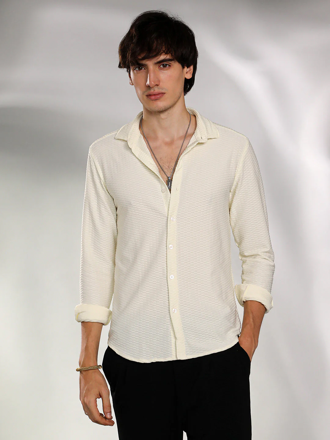 Hive-Textured Shirt - Image 2
