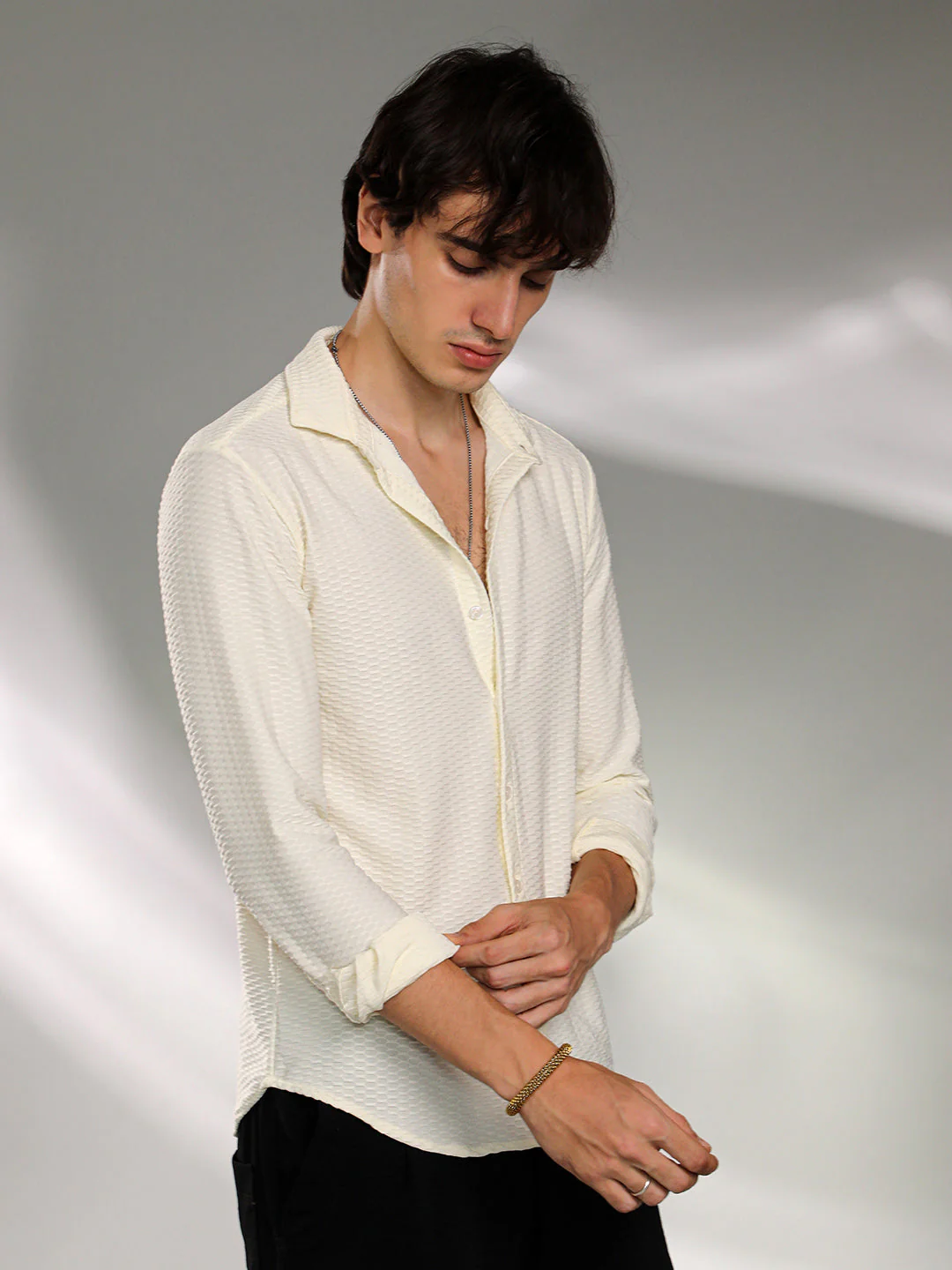 Hive-Textured Shirt - Image 3