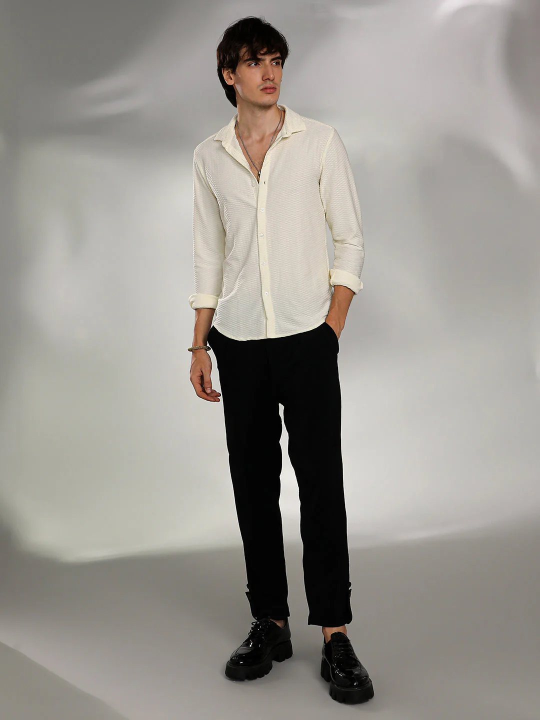 Hive-Textured Shirt - Image 5
