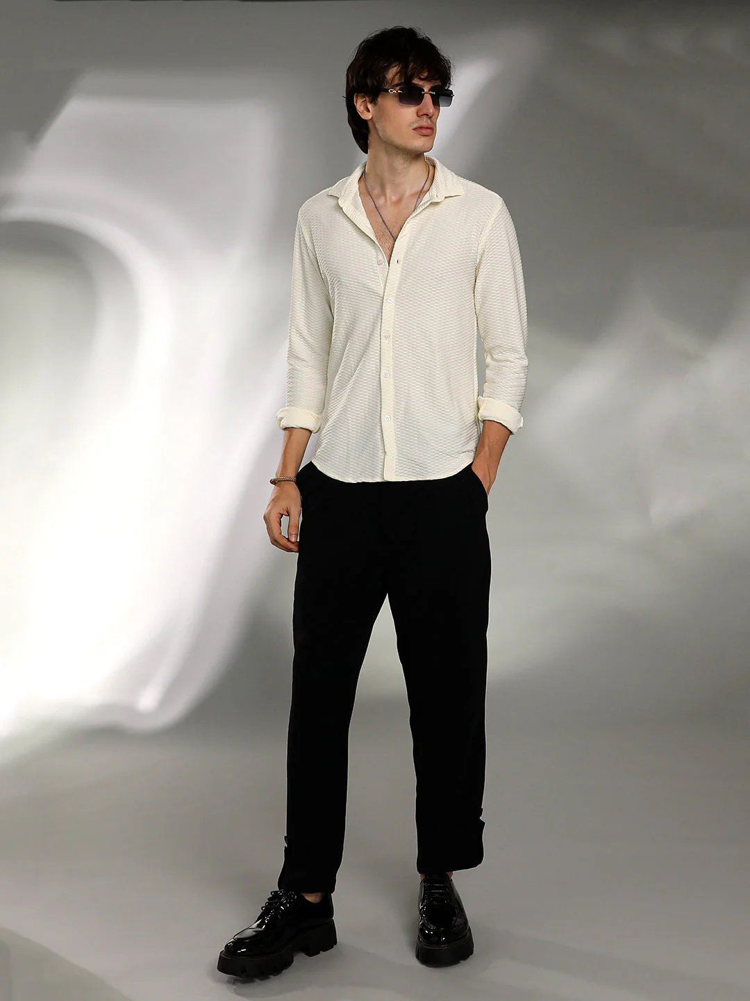 Hive-Textured Shirt - Image 6