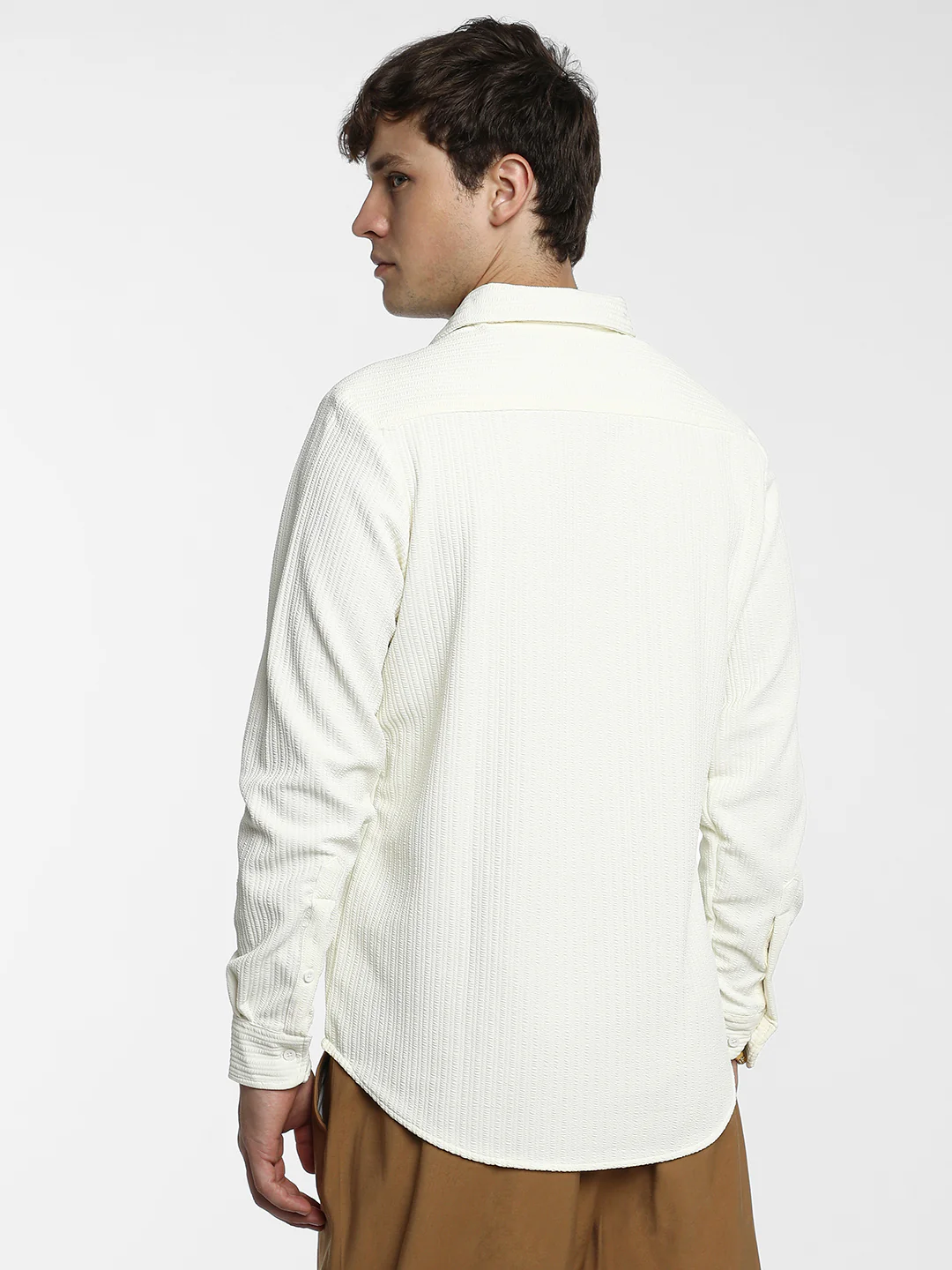 Stripe-Creased Shirt - Image 10