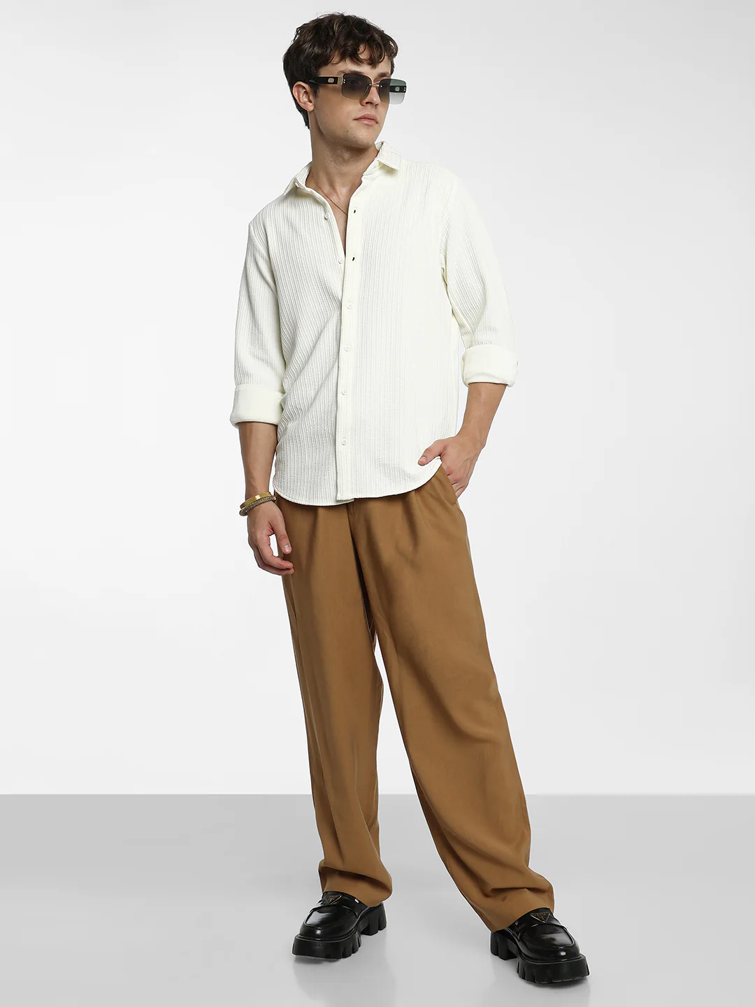 Stripe-Creased Shirt - Image 12