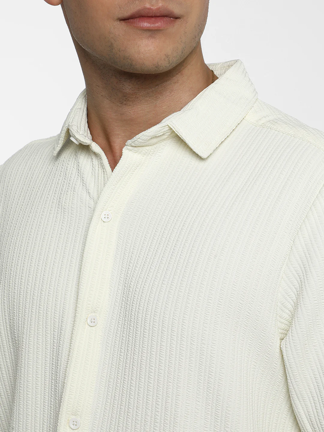 Stripe-Creased Shirt - Image 13