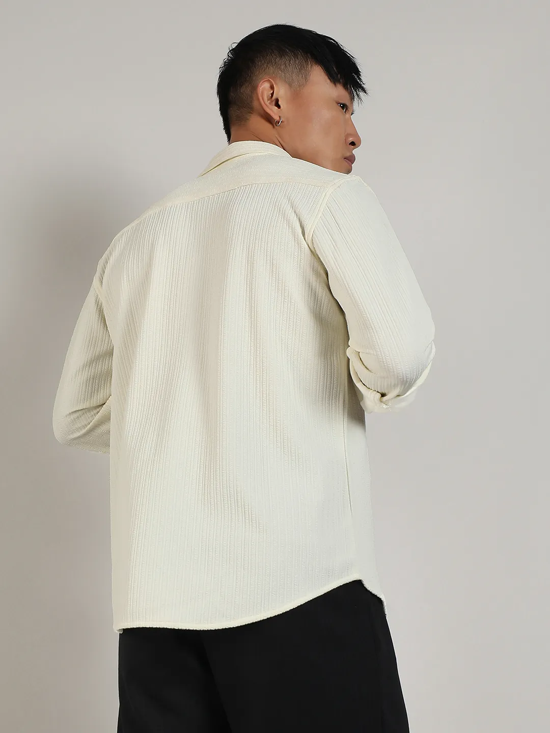 Stripe-Creased Shirt - Image 4