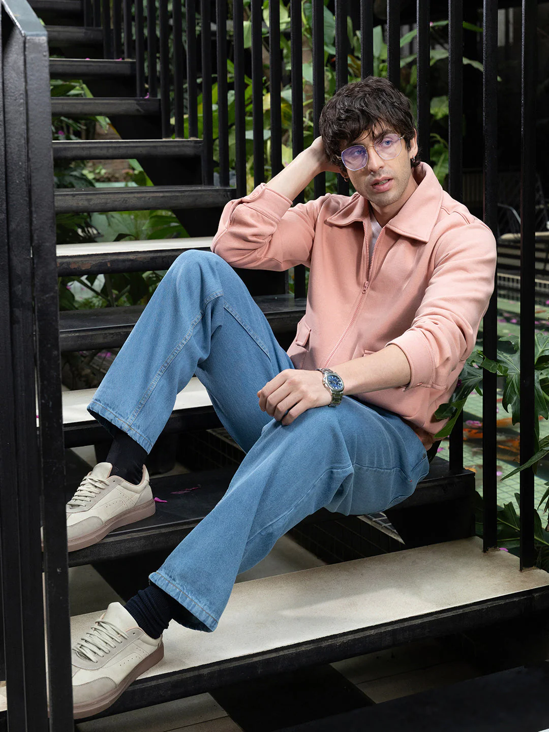 Zip-Front Knit Jacket - Image 6