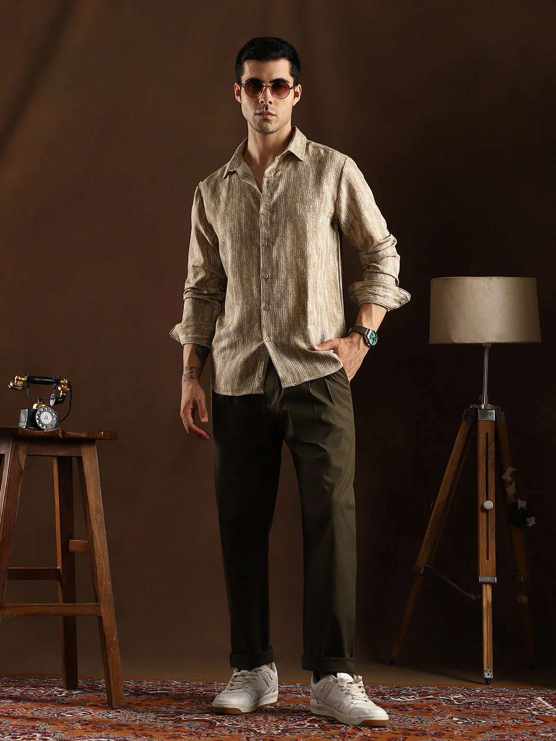 Distortion-Weave Shirt - Image 6
