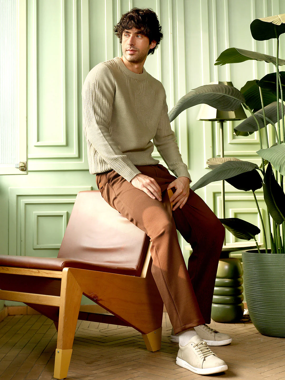 Drip-Jacquard Pullover Sweater - Image 6