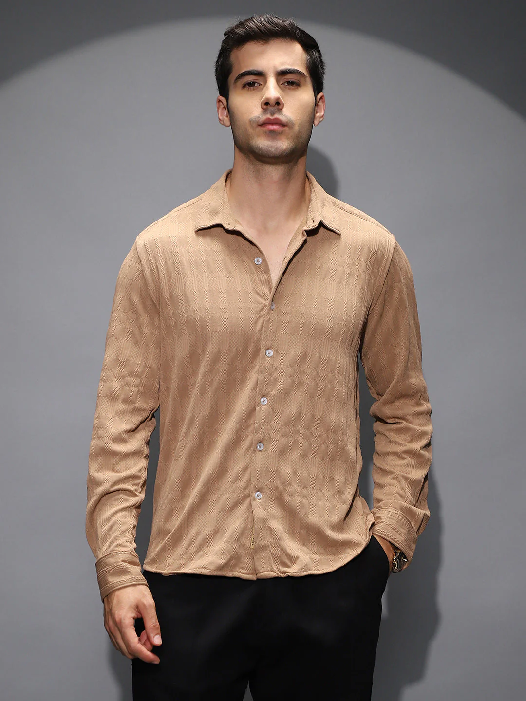 Braided-Knot Tactile Shirt - Image 2
