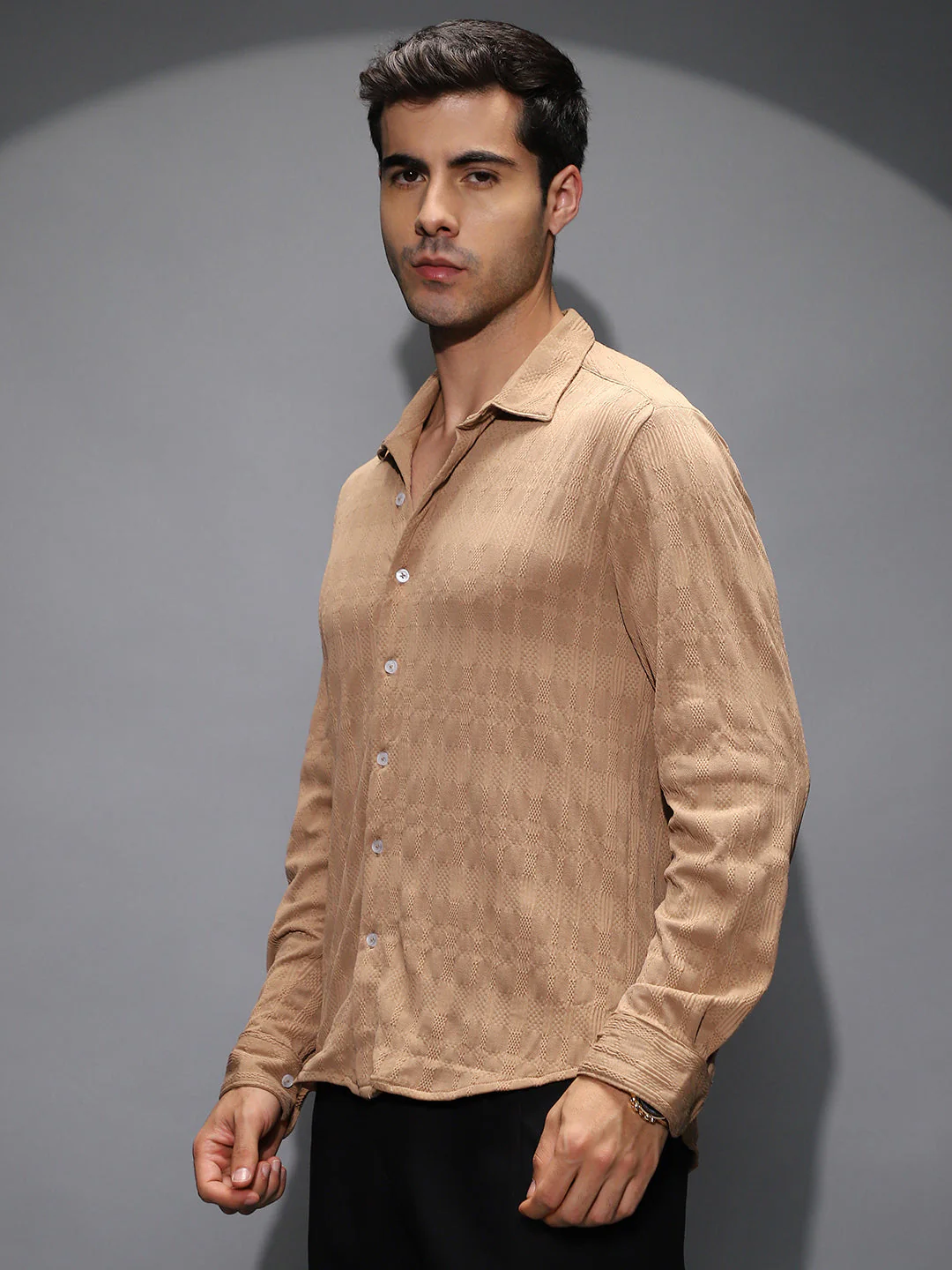 Braided-Knot Tactile Shirt - Image 3