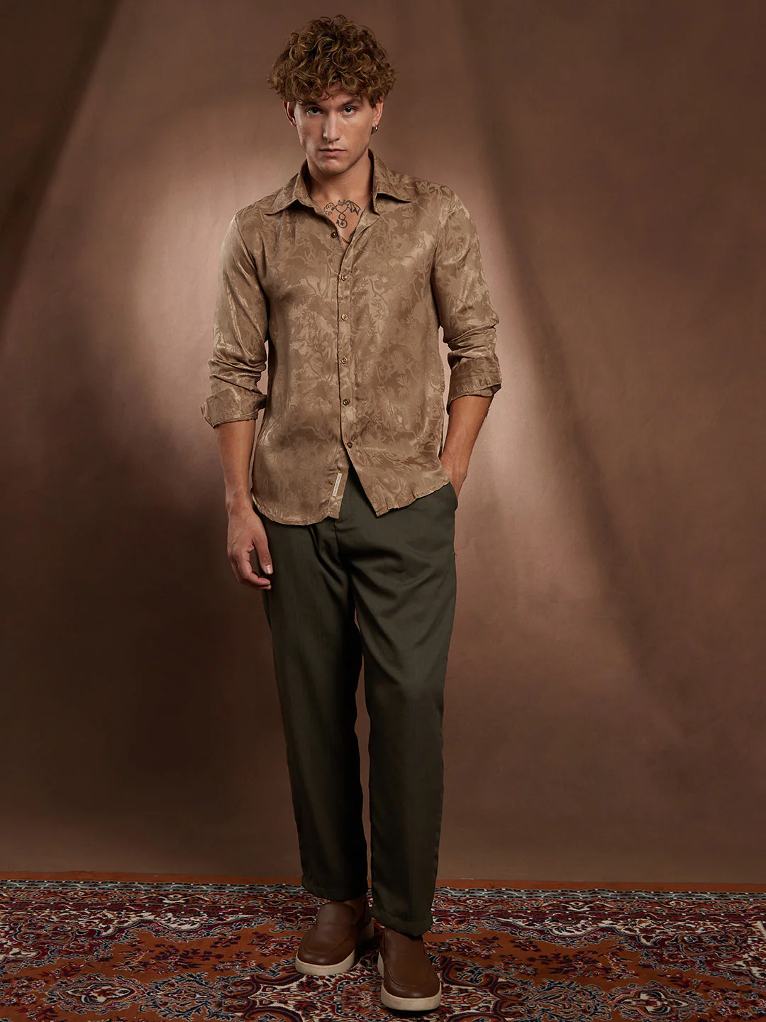 Flora-Textured Shirt - Image 5