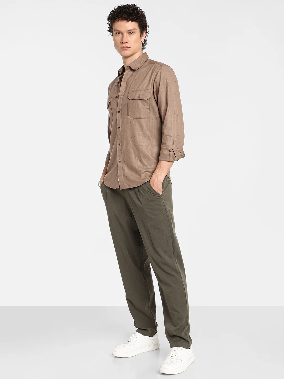 Heathered Utility Shirt - Image 13