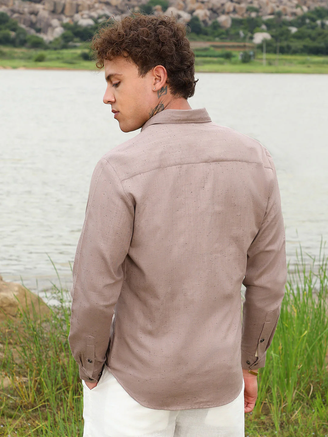 Heathered Utility Shirt - Image 4