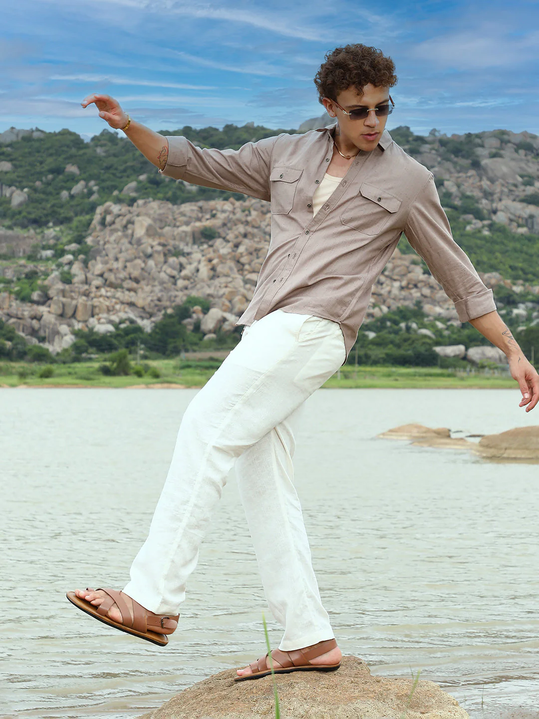 Heathered Utility Shirt - Image 6