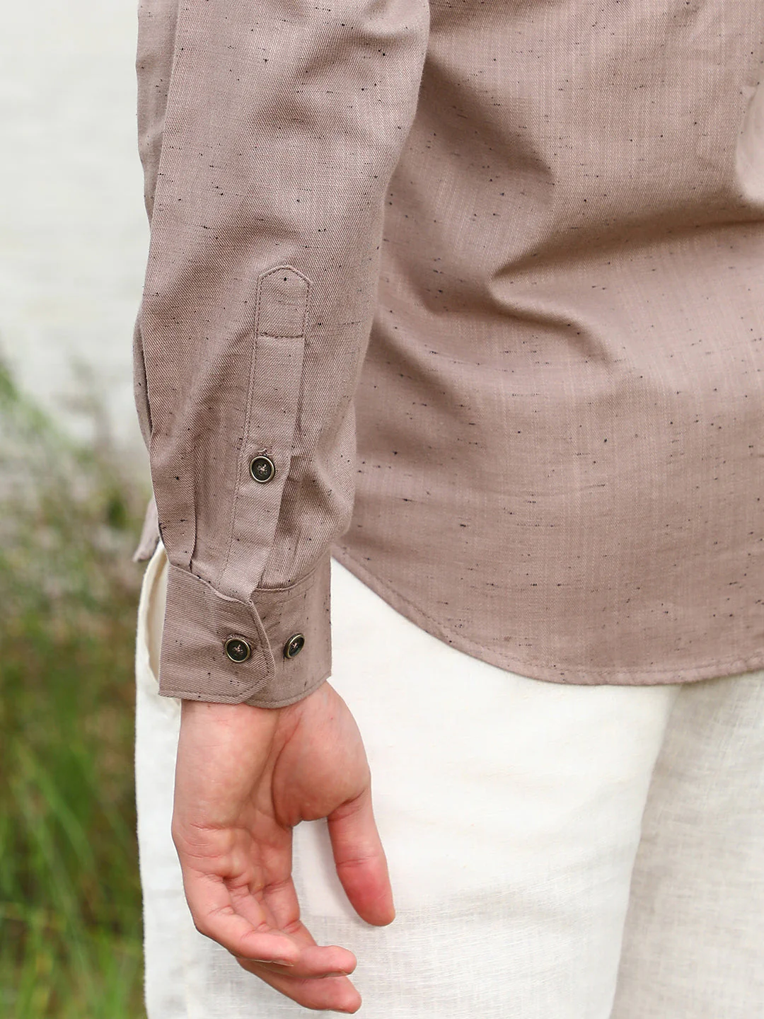 Heathered Utility Shirt - Image 8