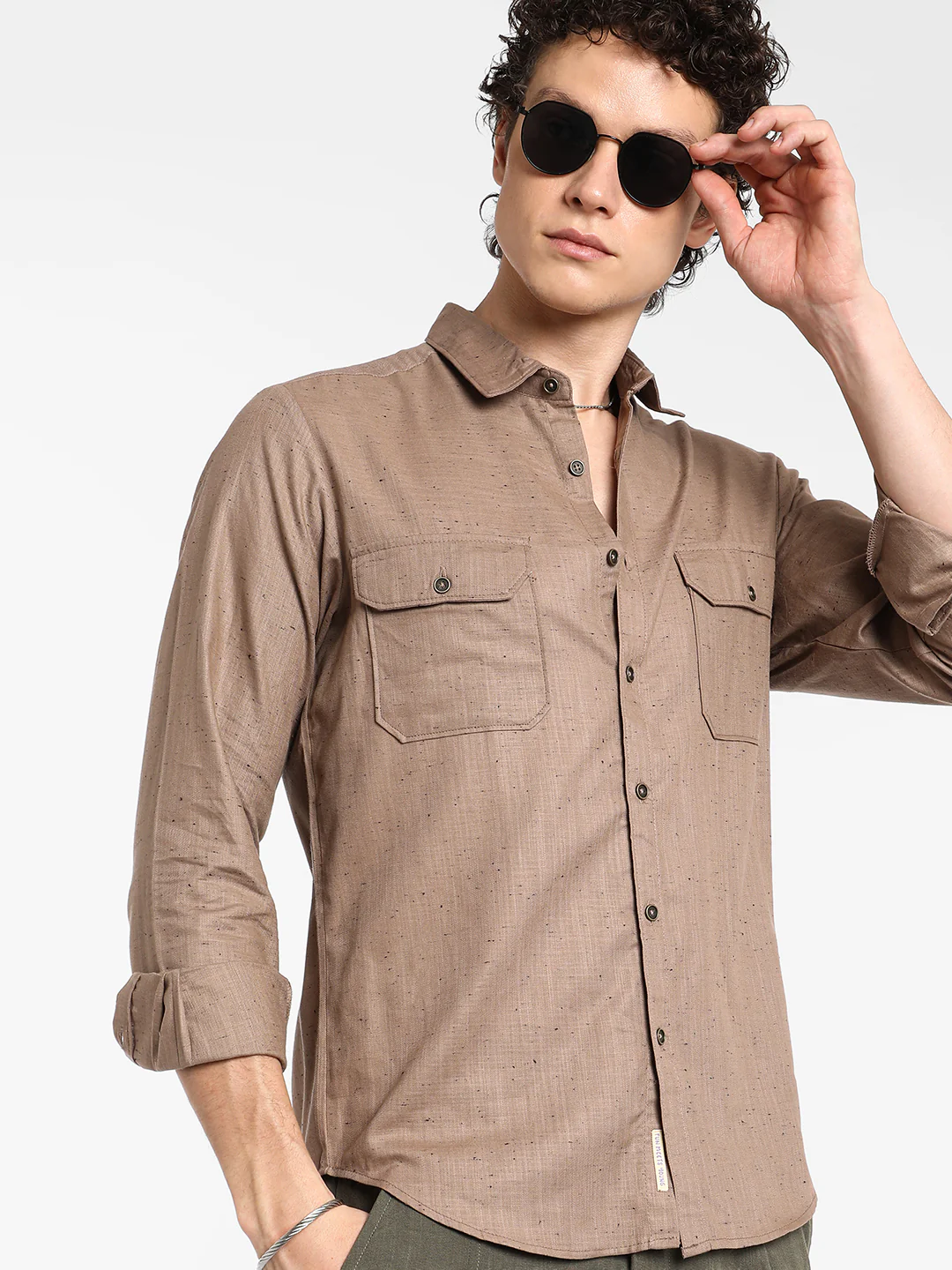 Heathered Utility Shirt - Image 9