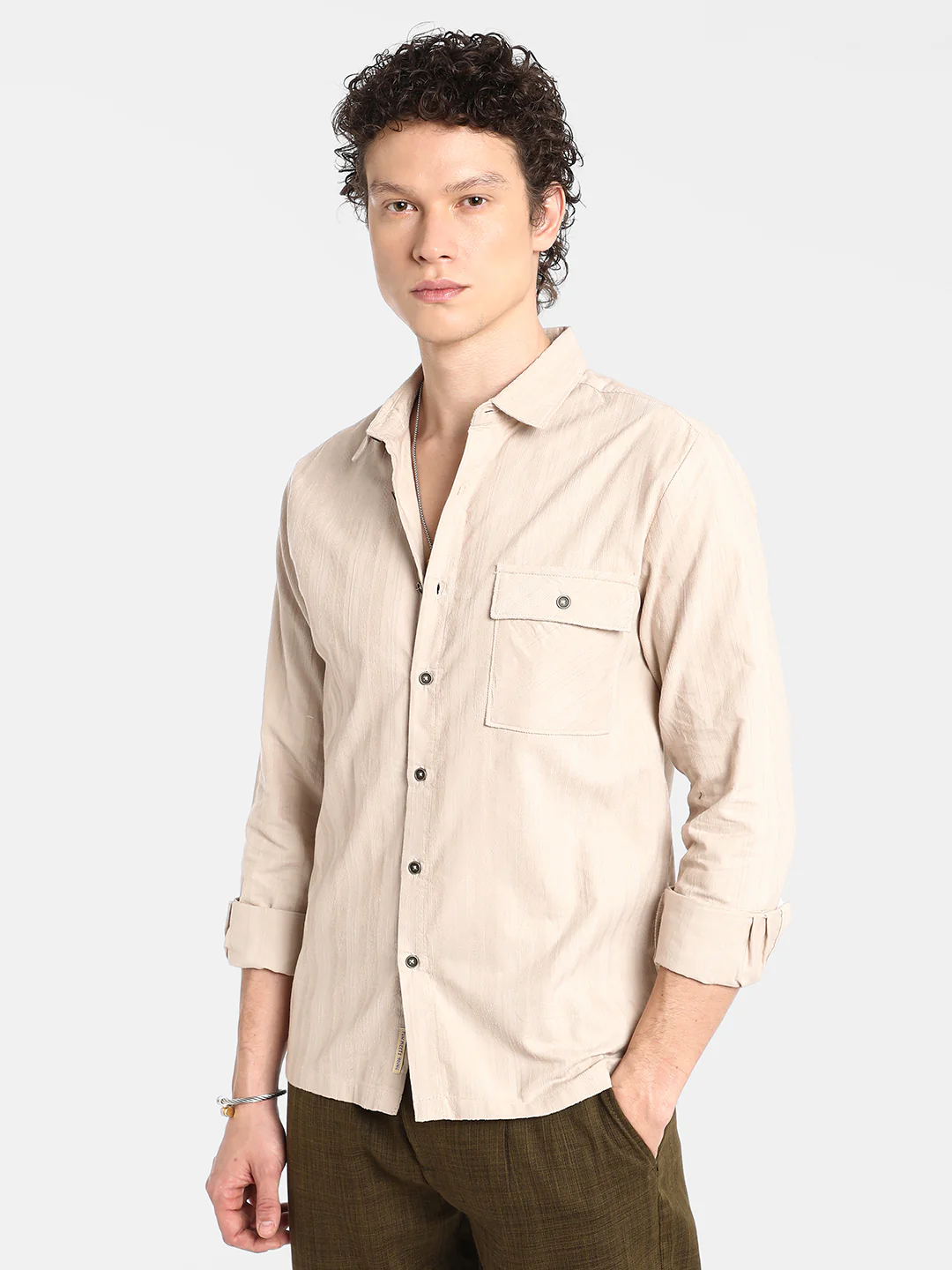 Multitrack-Striped Shirt - Image 11
