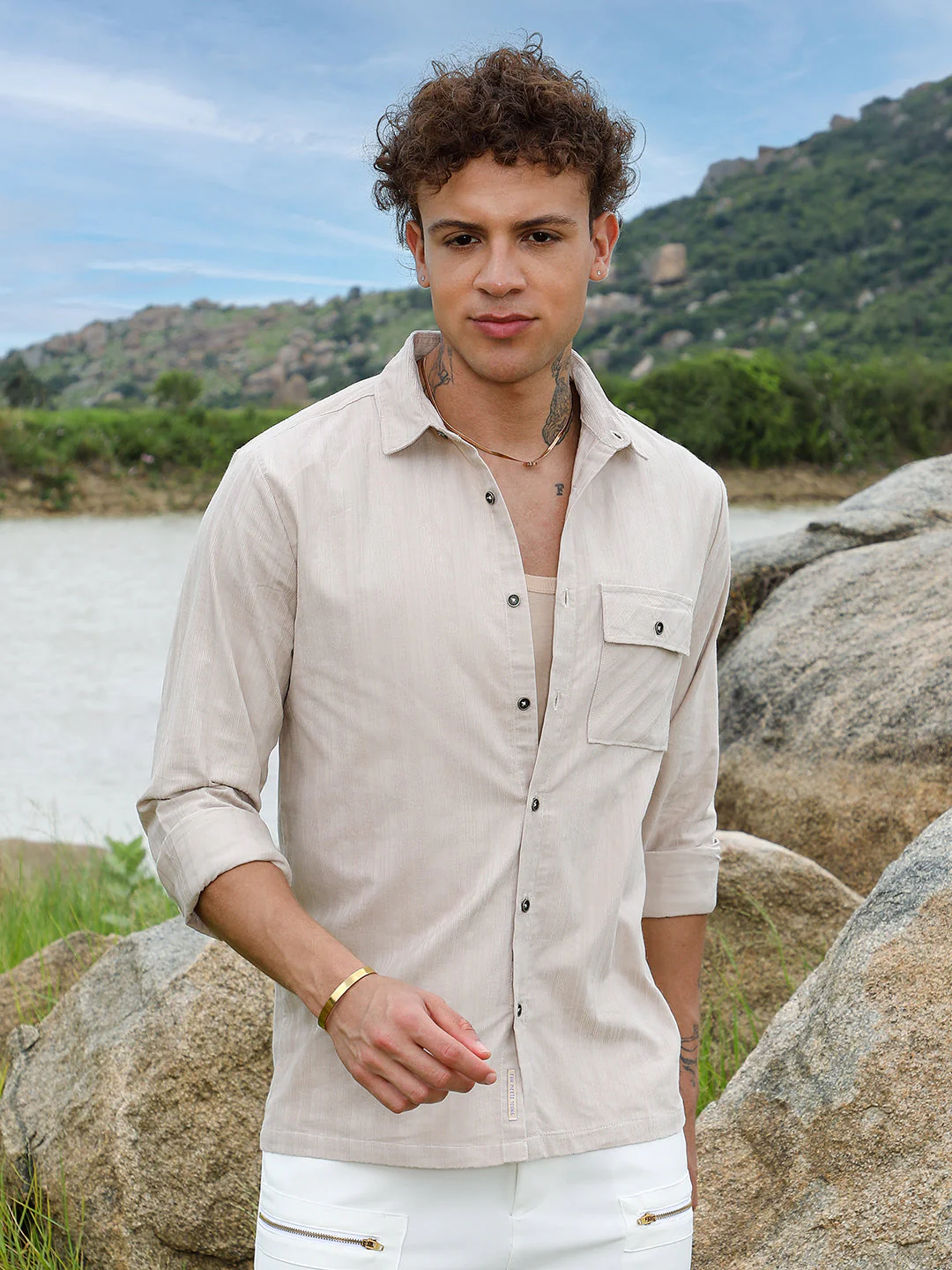 Multitrack-Striped Shirt - Image 2