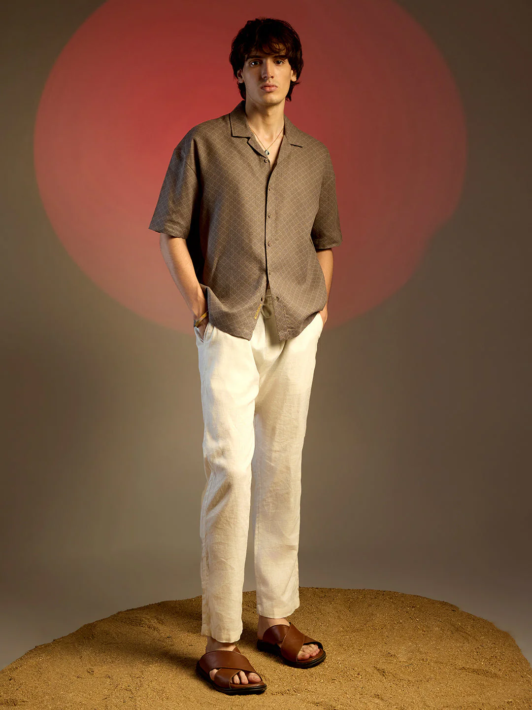 Quad-Lined Oversized Shirt - Image 5